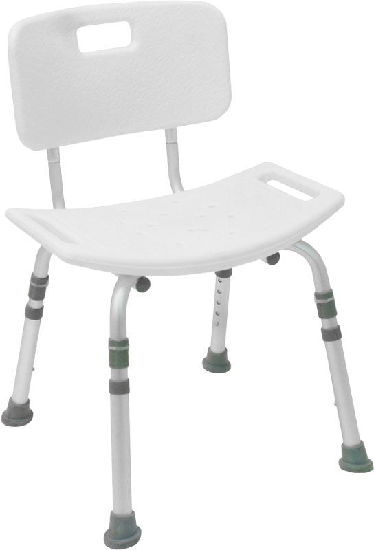 DRIVE MEDICAL Sgabello per doccia Duro con schienale