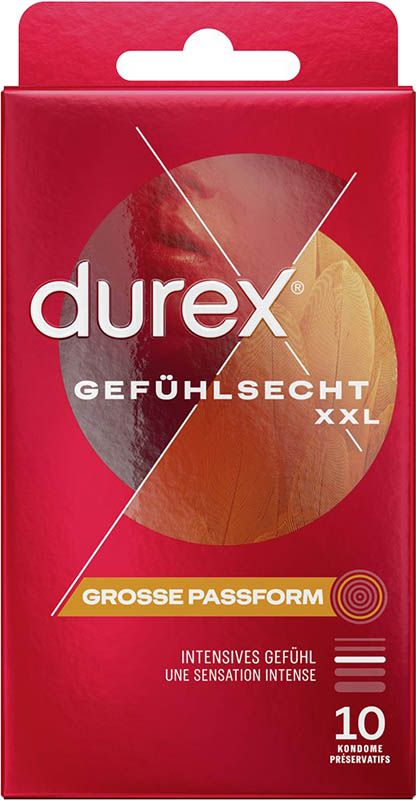 Preservativo Durex Sensitive XXL 10 pezzi