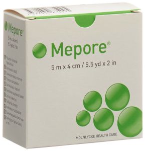 Medicazione per ferite Mepore 4cmx5m in rotolo non sterile