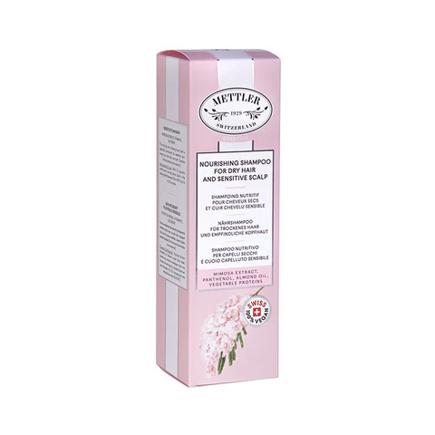 Mettler 1929 Shampoo nutriente per capelli secchi consigliato al cuoio capelluto 200ml