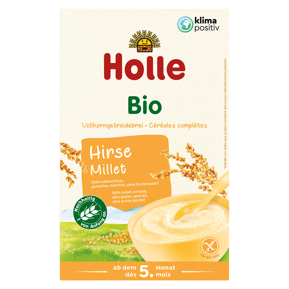 HOLLE baby porridge di miglio biologico 250g