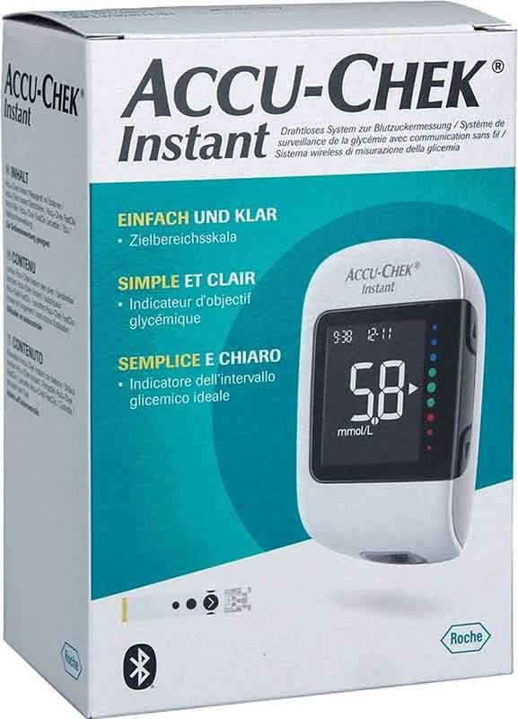 ACCU-CHEK INSTANT Set mmol/l incluso 1x10 test