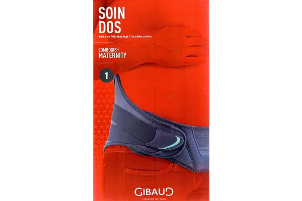 GIBAUD Lombogib Maternity denim blau Einheitsgrösse