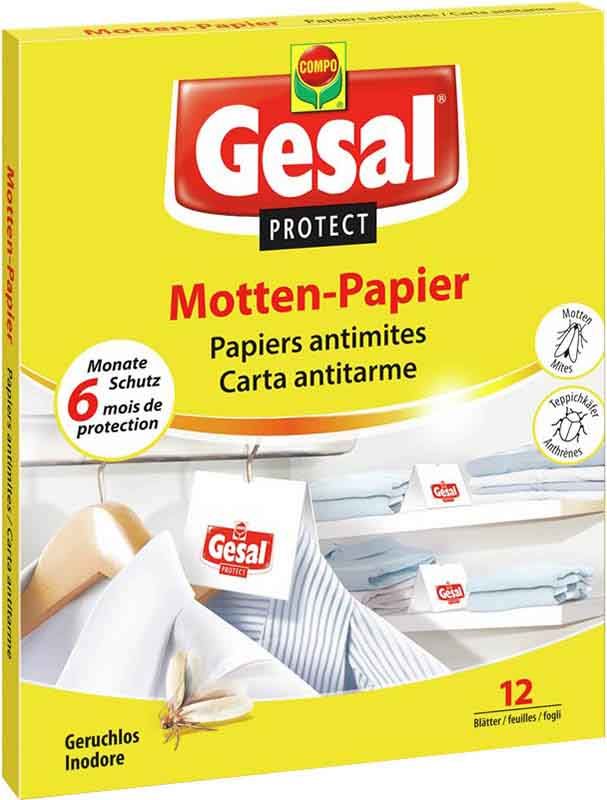 GESAL PROTECT carta antitarme 12 pezzi