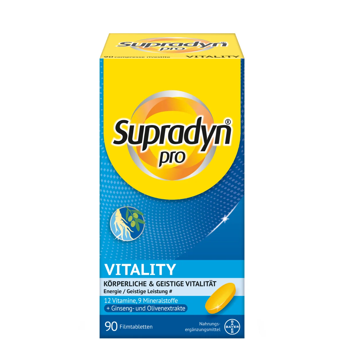 Supradyn® Vital 50+ compresse rivestite con film Ds 90 pezzi