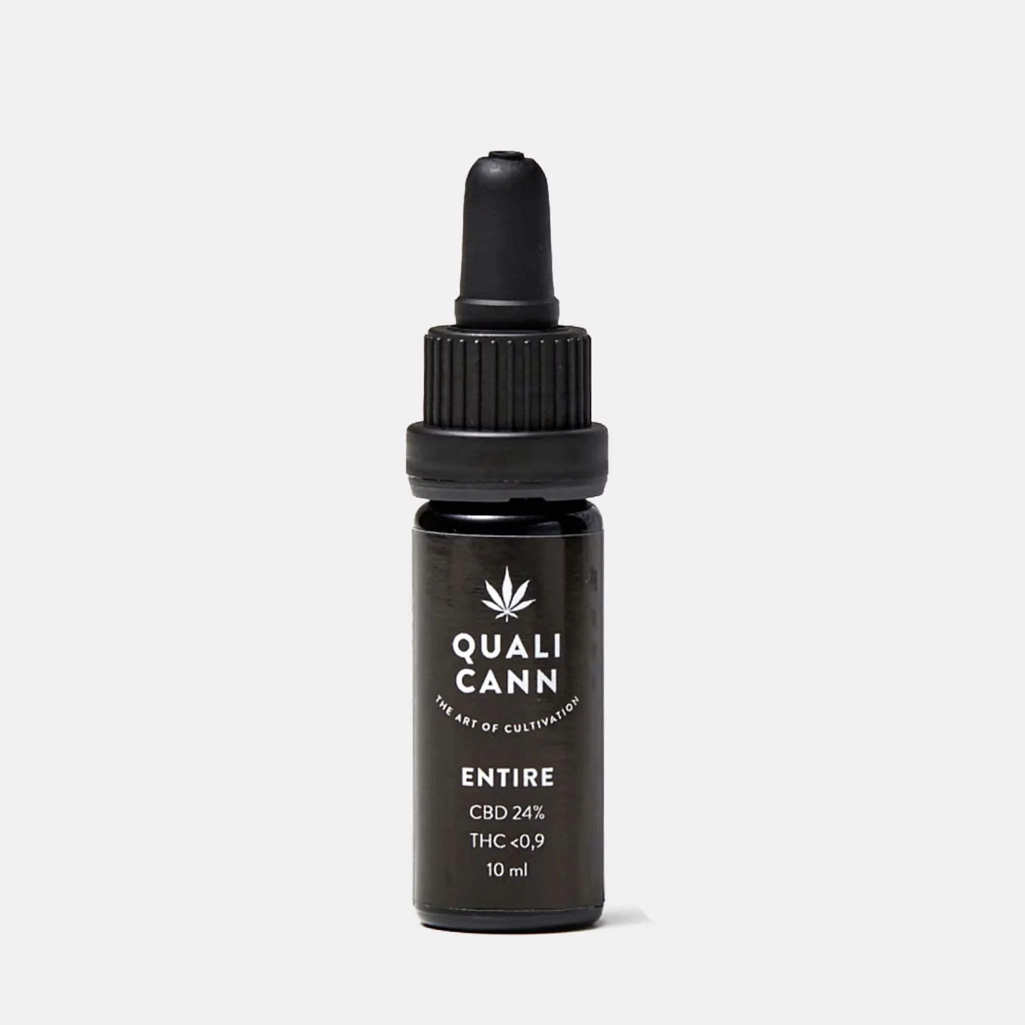 Qualicann Olio di CBD Intero (CBD: 24% / THC: 0,9%) 10ml
