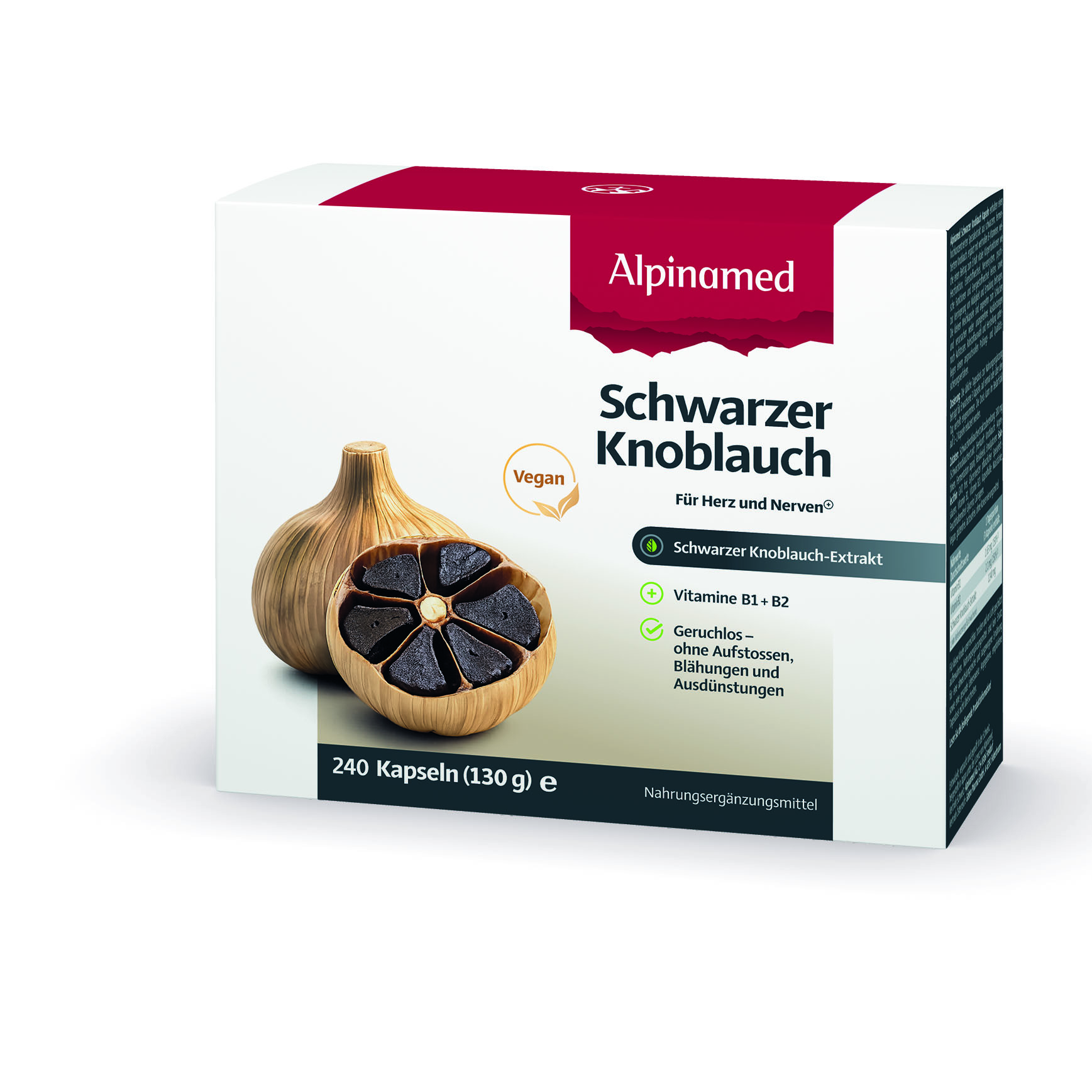 ALPINAMED Schwarzer Knoblauch Kapseln 240 Stück
