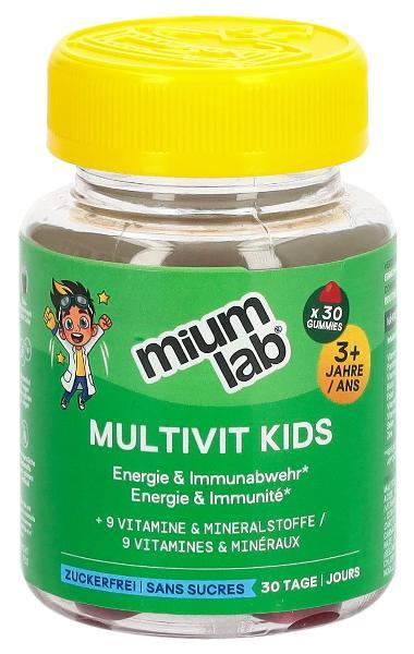 MiumLab Bambini Gomme Multivit 30 pezzi