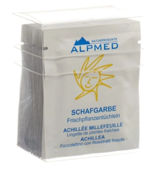 Alpmed salviette vegetali fresche achillea 13 pezzi