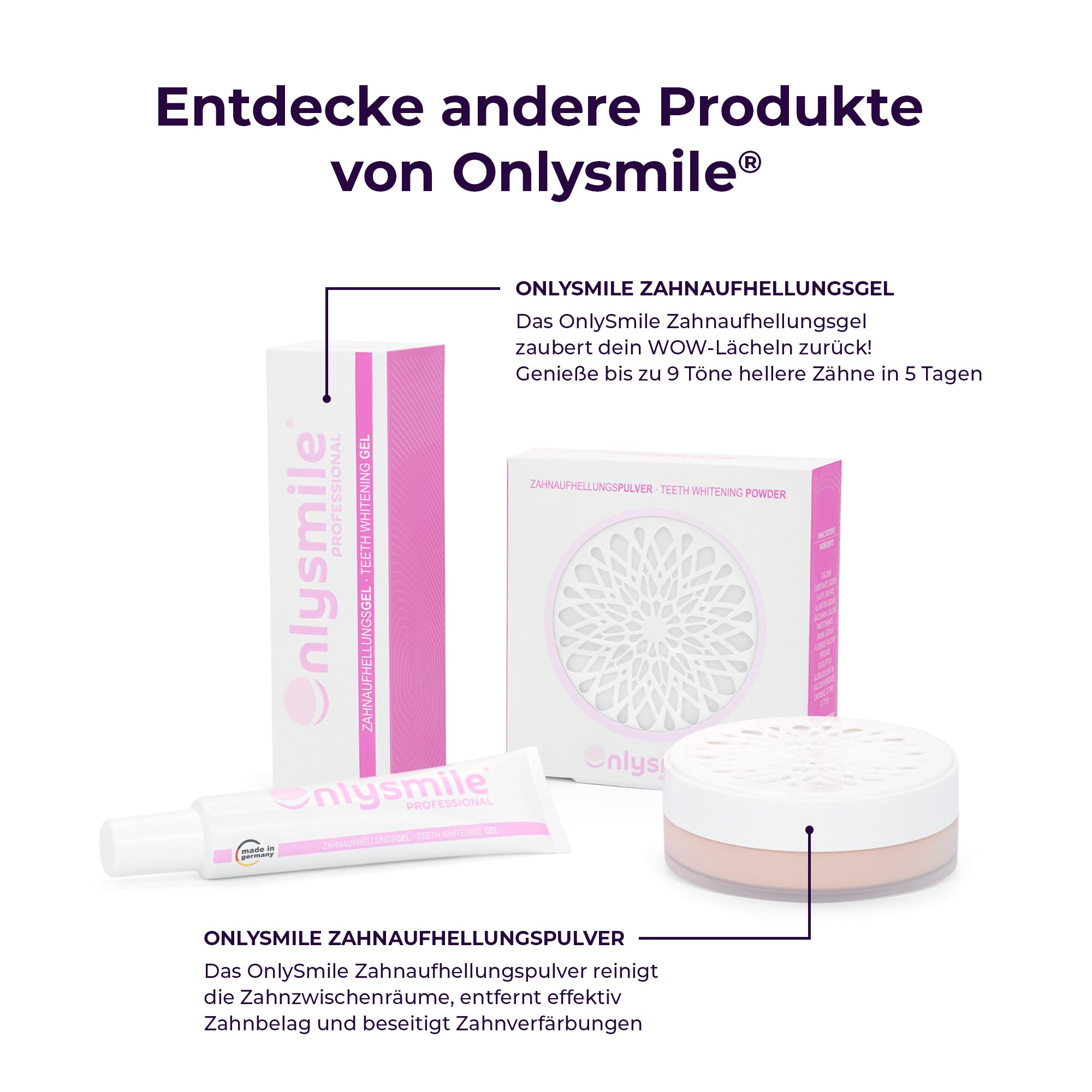 Set per lo sbiancamento dei denti OnlySmile