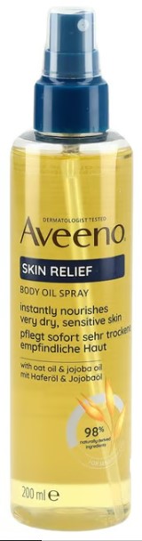 AVEENO Olio Corpo Spray Sollievo Pelle 200ml