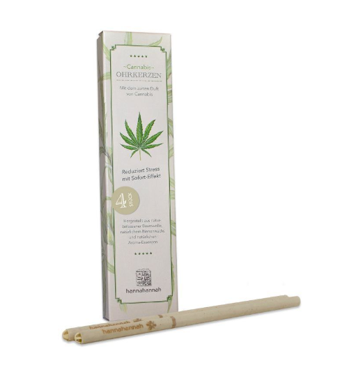 Candele auricolari Biosun Hannah in cannabis 2 coppie
