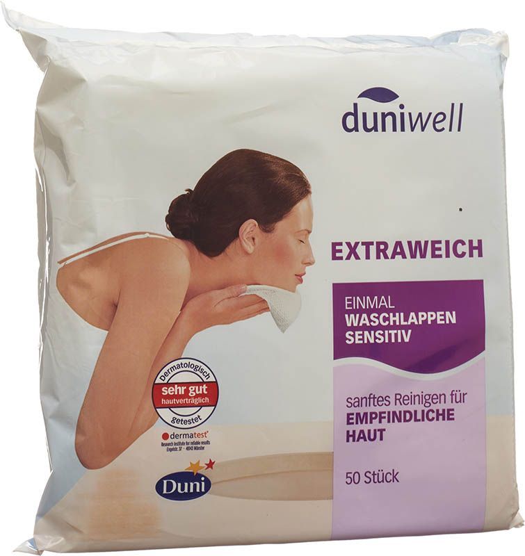 Flanelle monouso Duniwell sensibili 50 pezzi