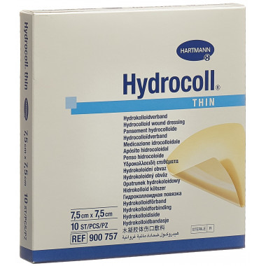 HYDROCOLL Hydrocolloid Verb 7.5x7.5cm 10 Stück