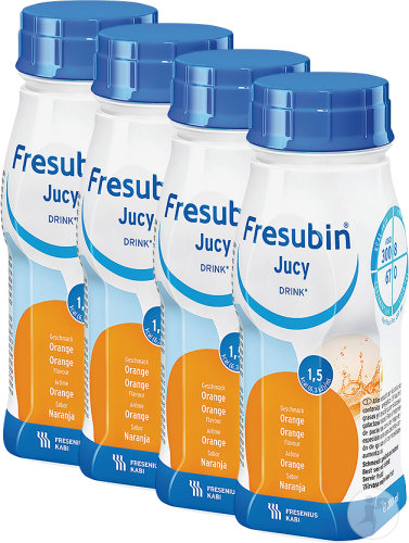 Fresubin Jucy DRINK Orange 4 FlatCap 200 ml