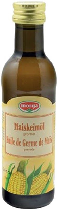MORGA Olio di germe di mais spremuto a freddo Fl 1,5dl