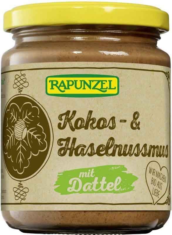 Burro di cocco e nocciole con datteri Rapunzel 250g