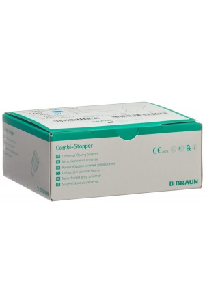 B. Braun Combi Closure Cono blu Luer Lock 100 pezzi
