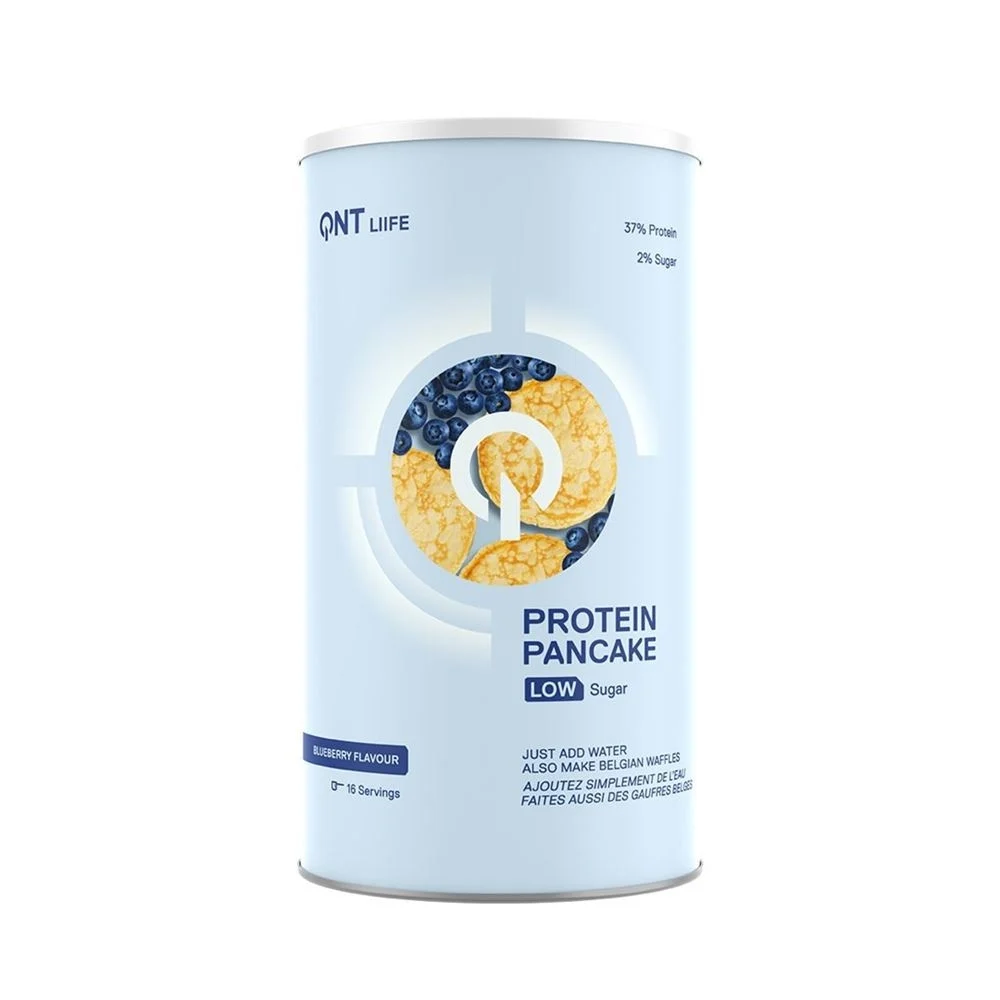 QNT Pancake proteico a basso contenuto di zucchero al mirtillo 500 g