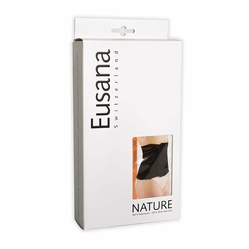EUSANA scalda reni con chiusura a velcro M nero