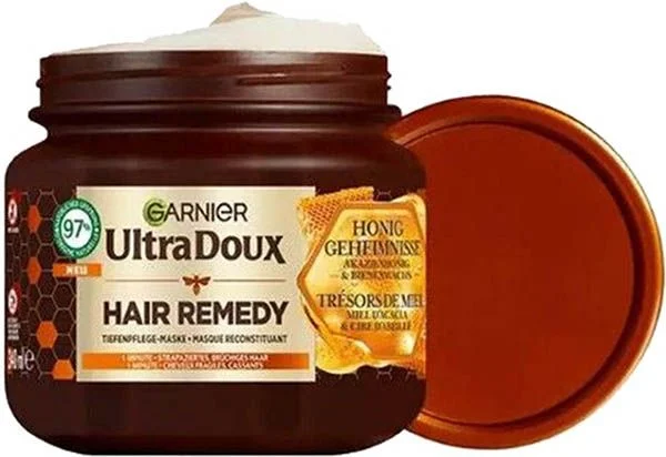ULTRA DOUX Maschera riparatrice per capelli al miele 340ml