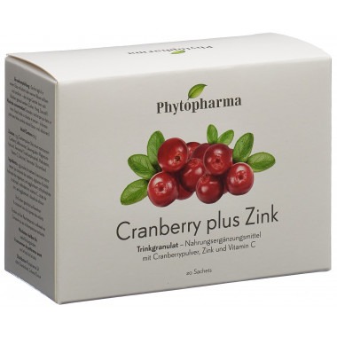 PHYTOPHARMA Mirtillo rosso più Zinco Btl 20 pezzi