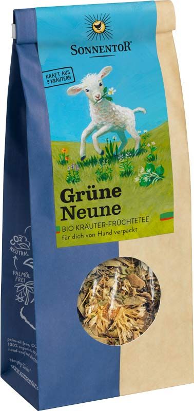 Sonnentor Tè verde nove aperto 60 g