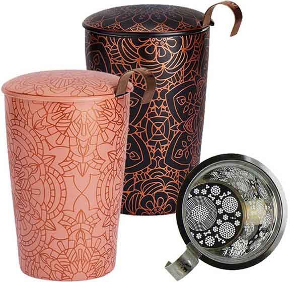 ERBORISTERIA Tazza da tè Montana con colino