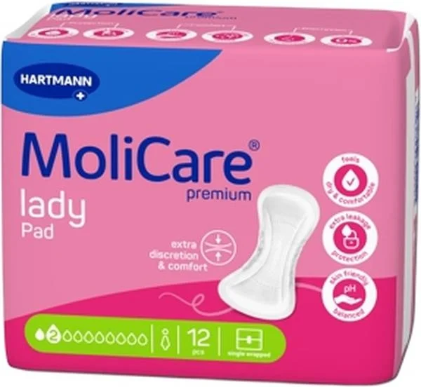 MoliCare Premium Lady Pad 2 gocce Btl 12 pezzi