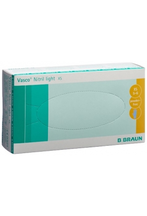 Vasco Nitril Light U-Hand XS latticefr 100 pezzi