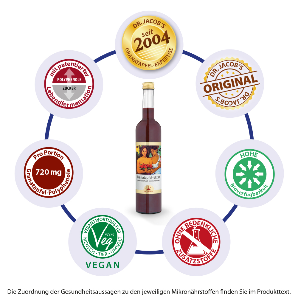 DR. Elisir di melograno JACOB'S 500ml