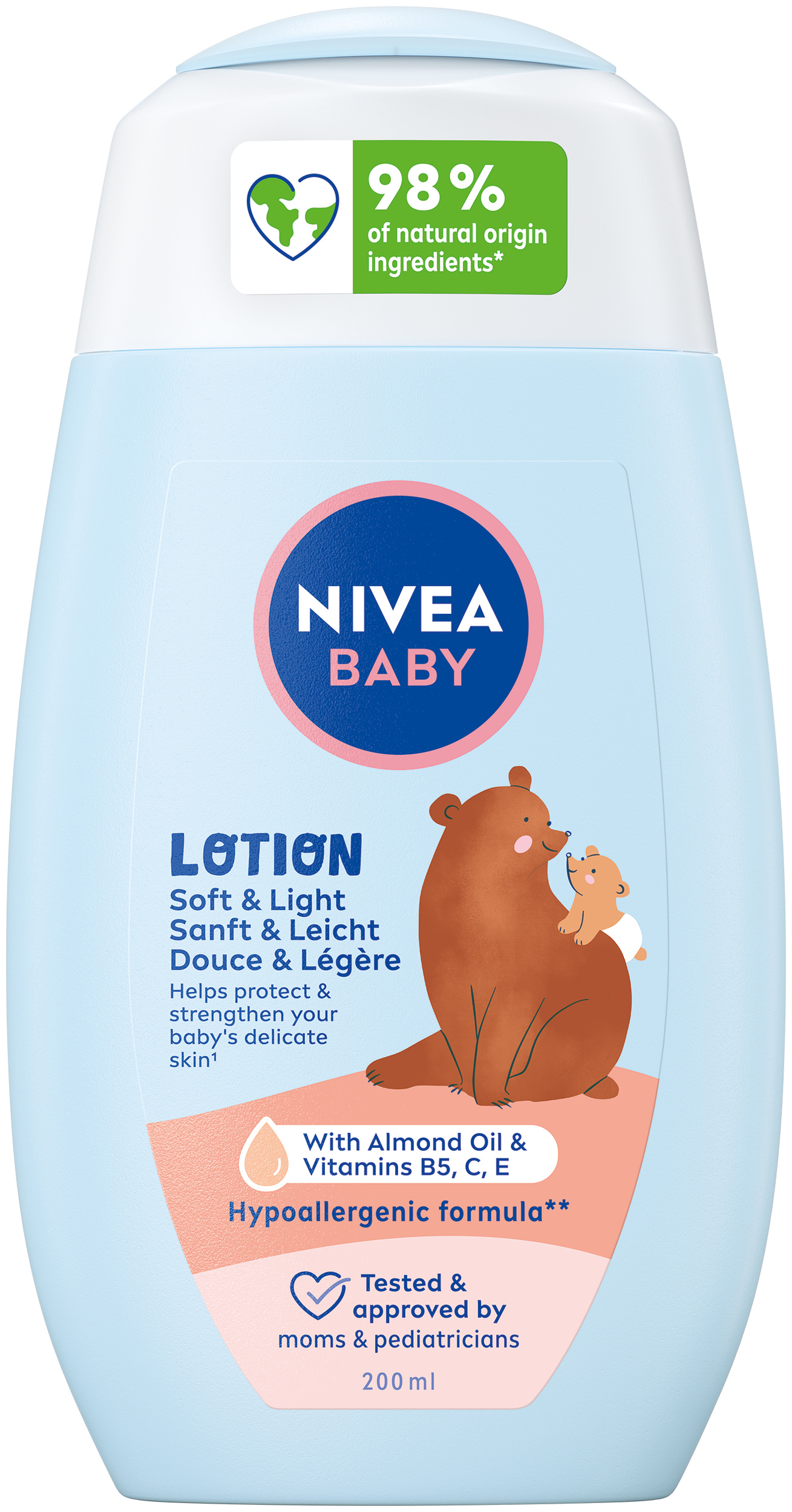 NIVEA BABY Lozione Delicata&Leggera Fl 200ml
