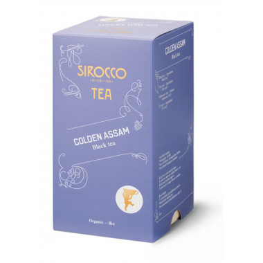 Bustine di tè Sirocco Golden Assam 20 pezzi
