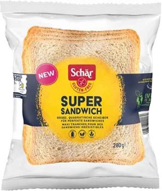 Schär Super Sandwich senza glutine 280g