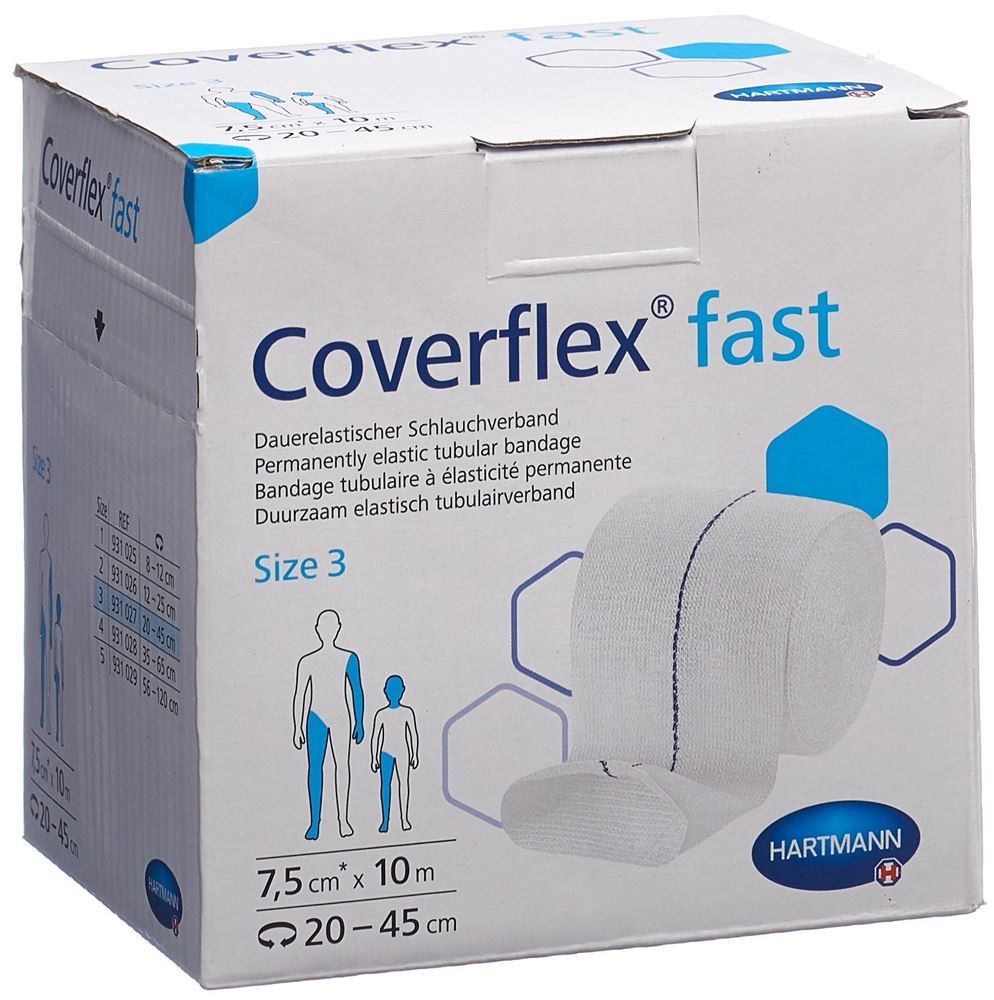 COVERFLEX fast Gr3 10mx7,5cm blu