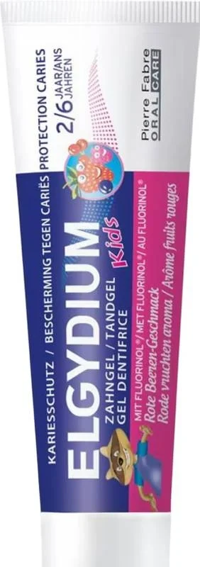 ELGYDIUM Kids frutti rossi 3-6 anni dentifricio 50ml