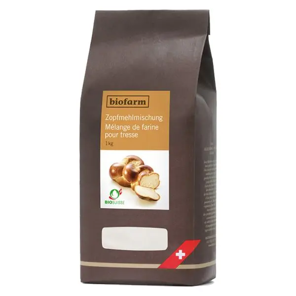 Miscela di farina intrecciata Biofarm CH Bud 1kg