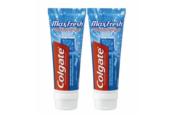 Colgate Max Fresh Cool Mint Dentifricio Duo 2 x 75 ml