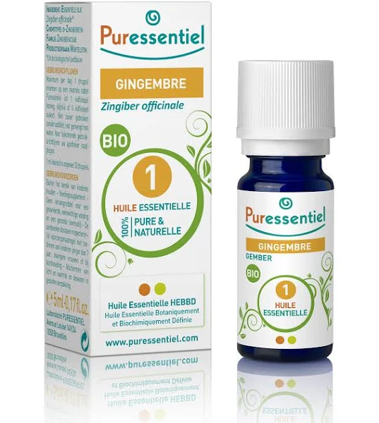 Puressentiel Olio essenziale di zenzero fresco biologico 5ml
