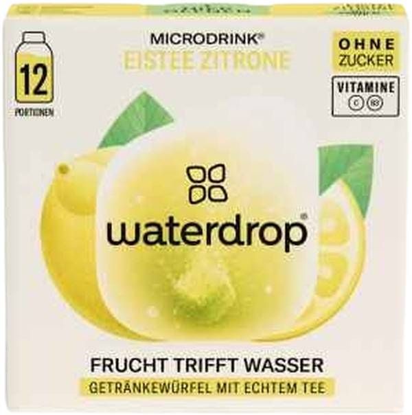 WATERDROP Microdrink Tè Freddo Limone 12 pezzi