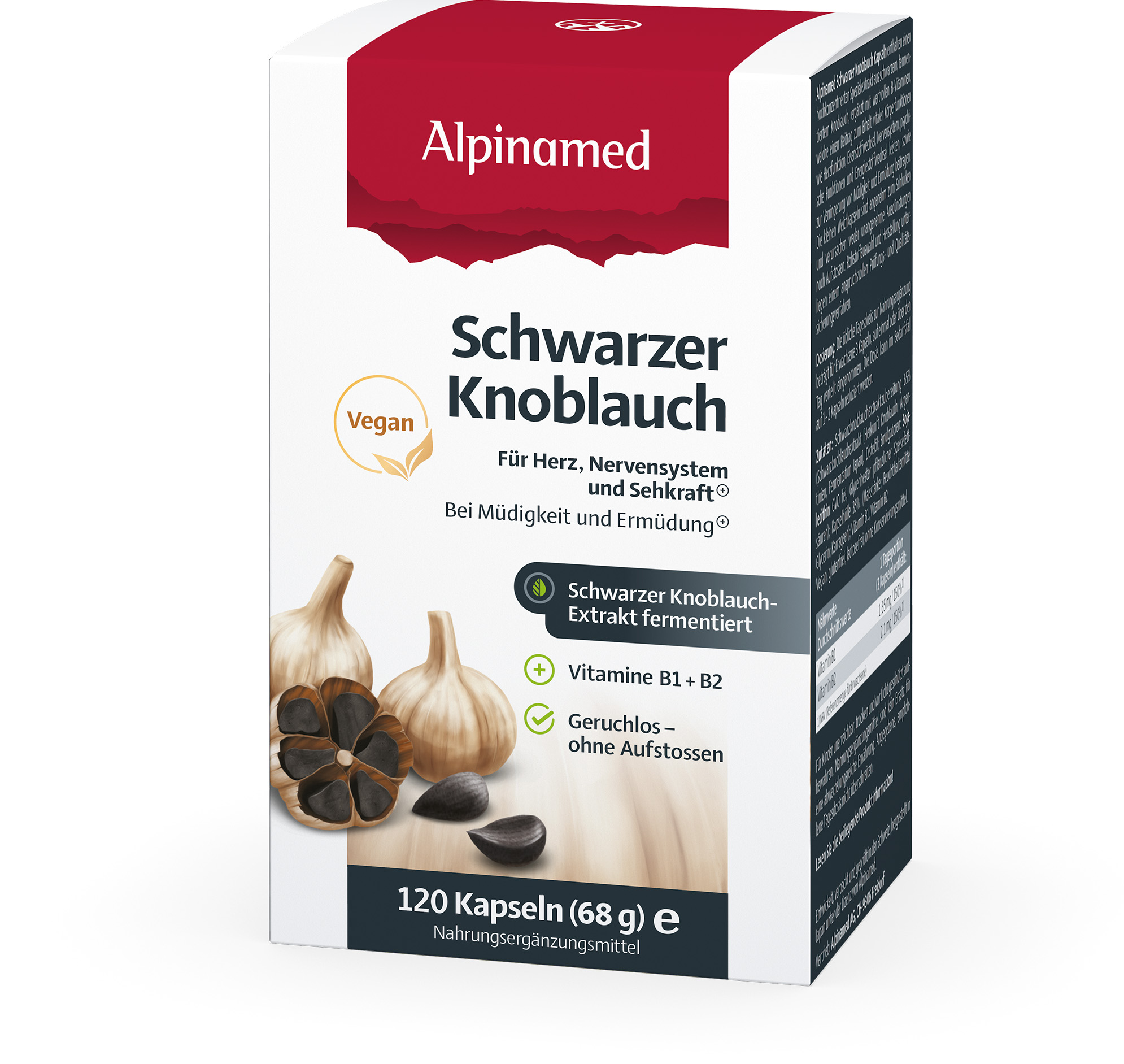 Capsule di aglio nero ALPINAMED 120 Capsule