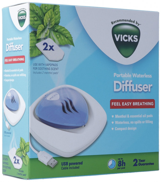 VICKS Diffusore portatile senz'acqua VH1800EU