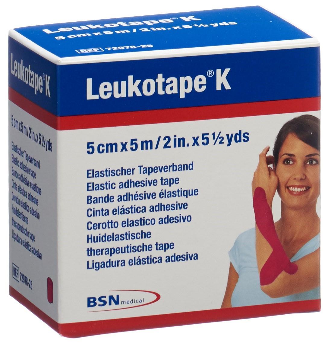 Leukotape® K Kinesiology Tape 5mx5cm rosa