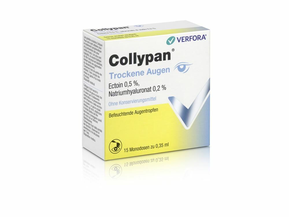 Collypan Occhi Secchi Gtt Opht 15 Monodos 0,35ml
