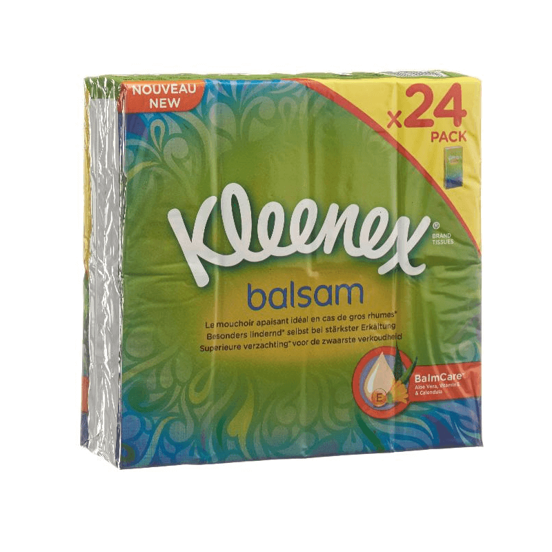 Fazzoletti Kleenex Balsam 24 x 9 pz.