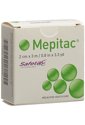 Benda di fissaggio Mepitac safetac 2cmx3m in silicone