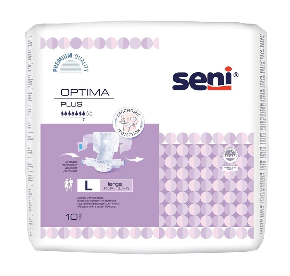 Seni Optima Plus imbottiture L vita 10 pezzi