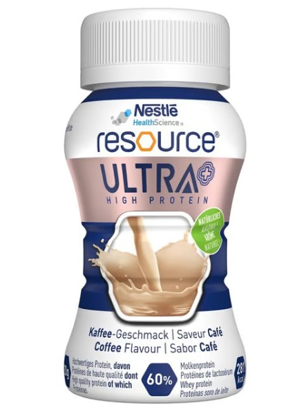 Resource Ultra + Coffee 4 Fl 125ml