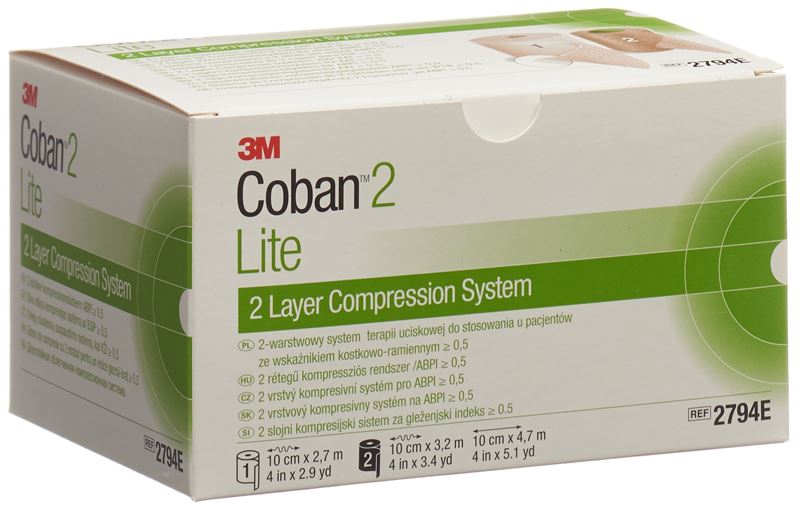 3M COBAN 2 Lite 2-Lagen Kompressions-Syst Set