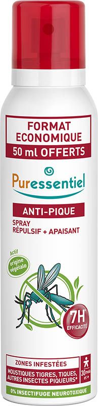 PURESSENTIEL Spray repellente antistitichezza 200 ml